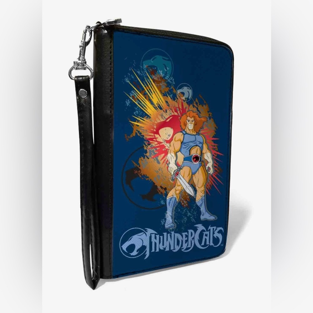 Buckle-Down Thundercats Blue and Black Wristlet(missing strap)